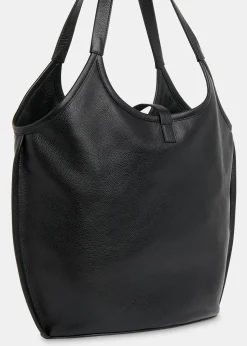 Black Leonora Tote Bag