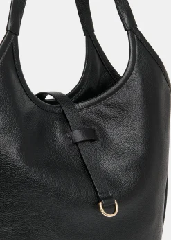 Black Leonora Tote Bag