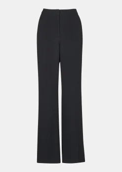 Black Leyla Crepe Trouser
