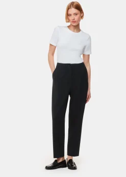 Black Lila Ponte Trouser