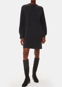 Black Lisi Stretch Knee High Boot