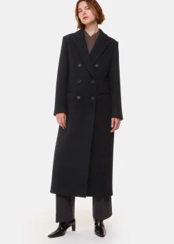 Black Lori Longline Coat