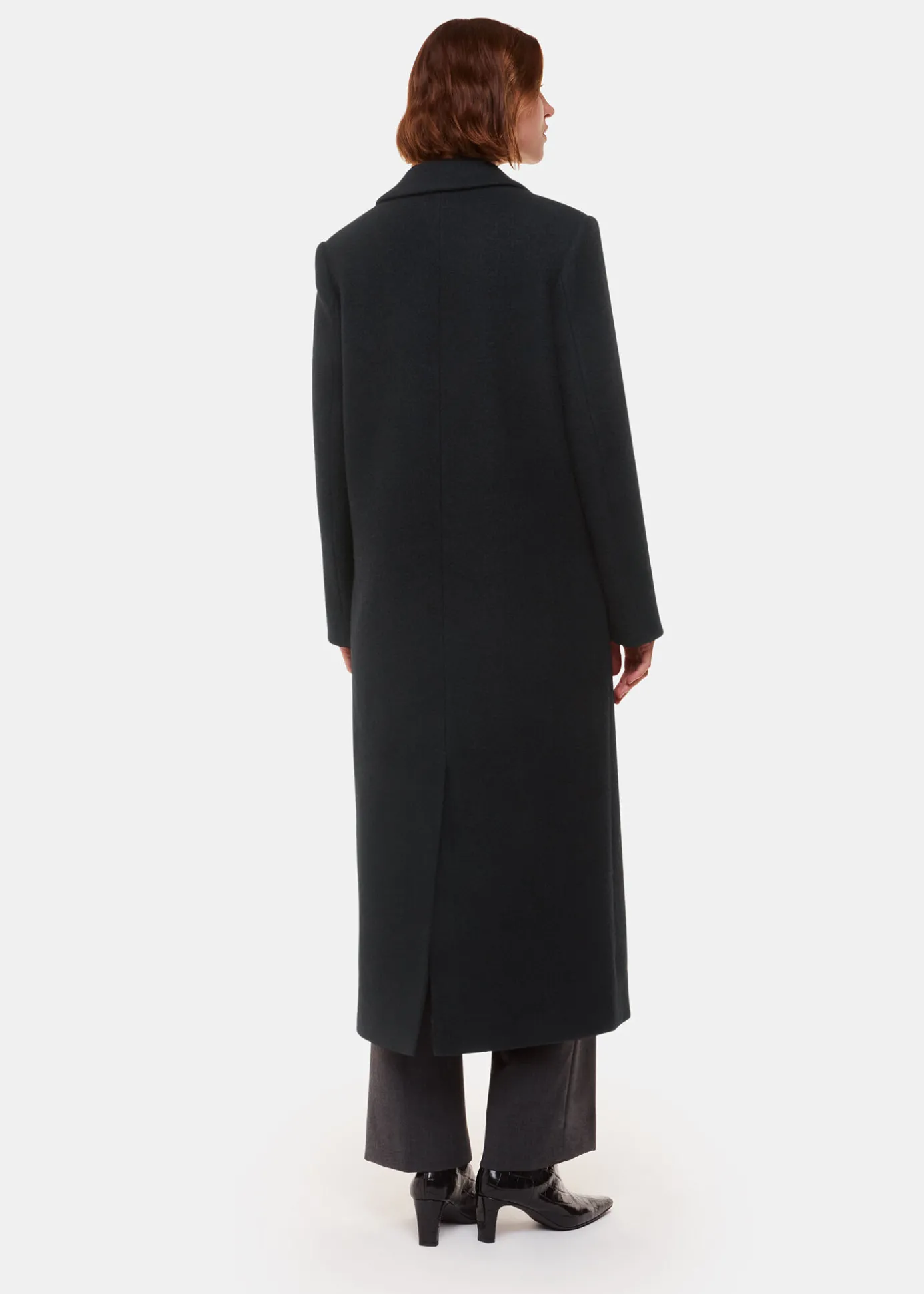 Black Lori Longline Coat