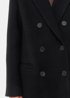 Black Lori Longline Coat