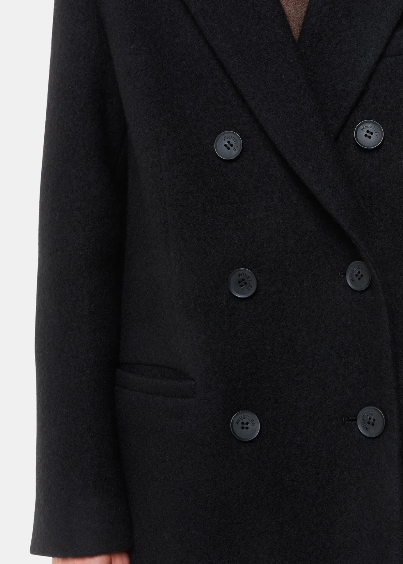 Black Lori Longline Coat