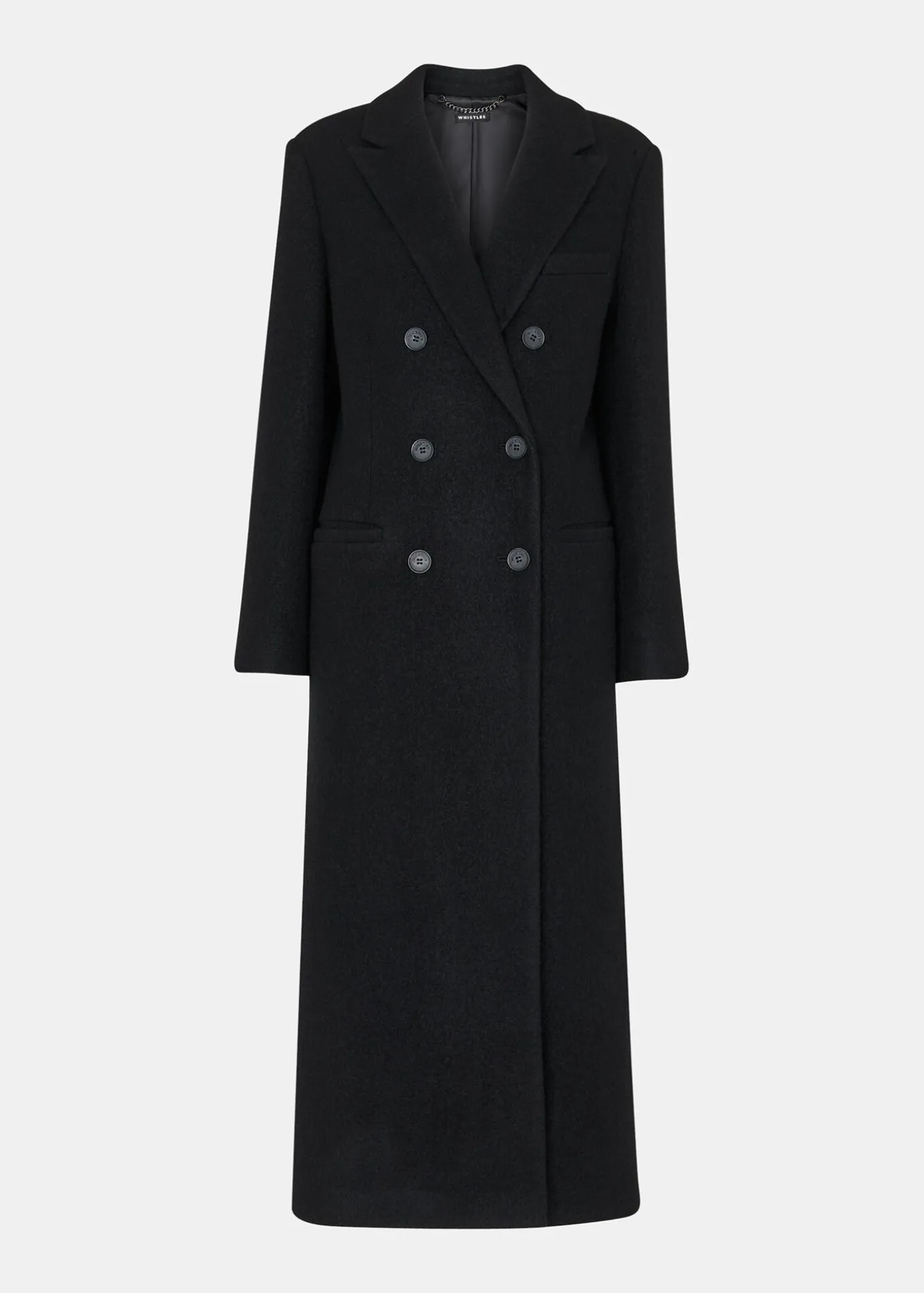 Black Lori Longline Coat