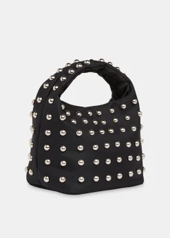 Black Luz Studded Mini Bag