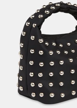 Black Luz Studded Mini Bag