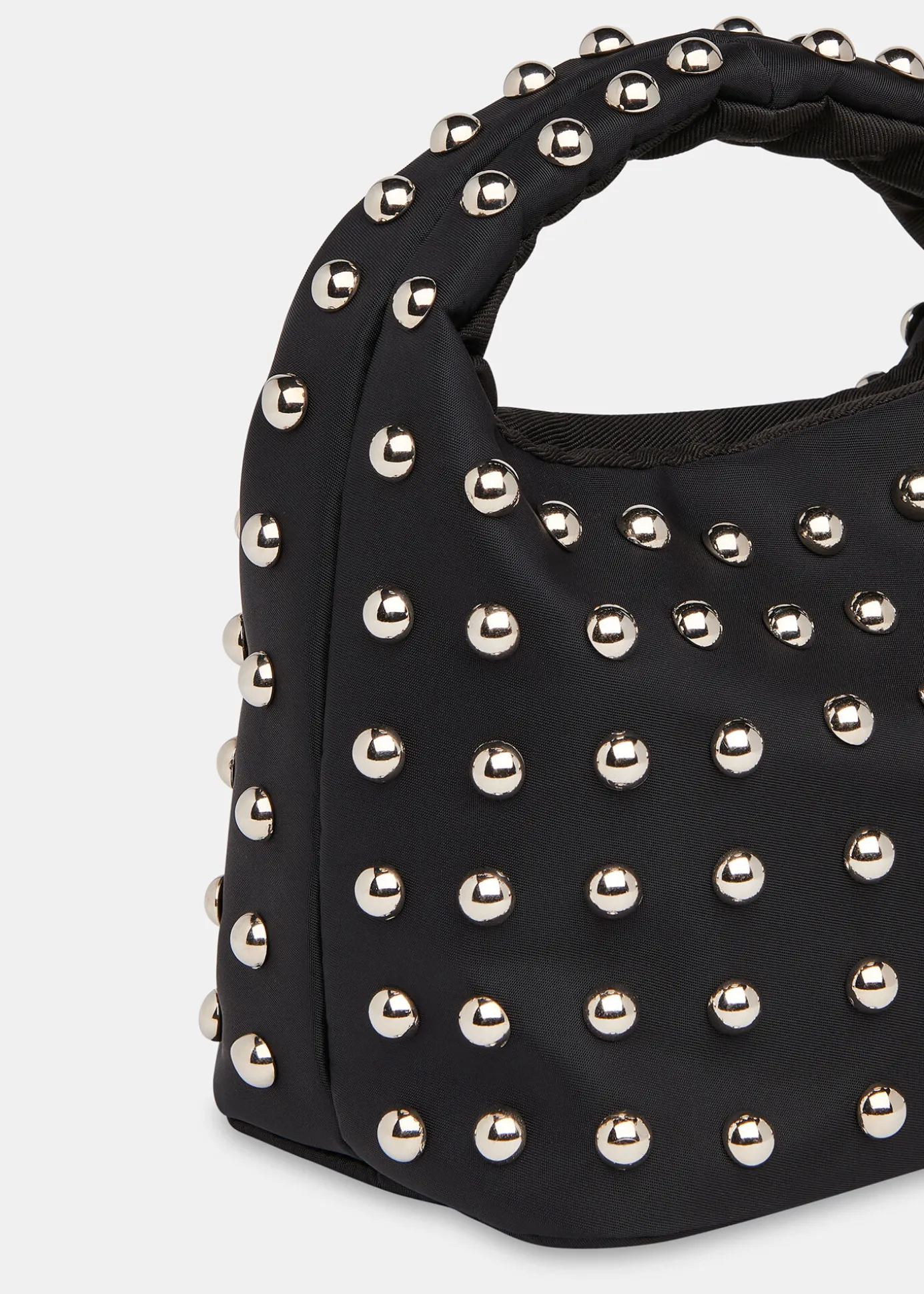 Black Luz Studded Mini Bag