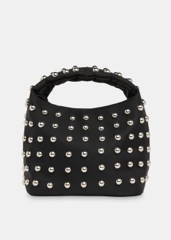 Black Luz Studded Mini Bag