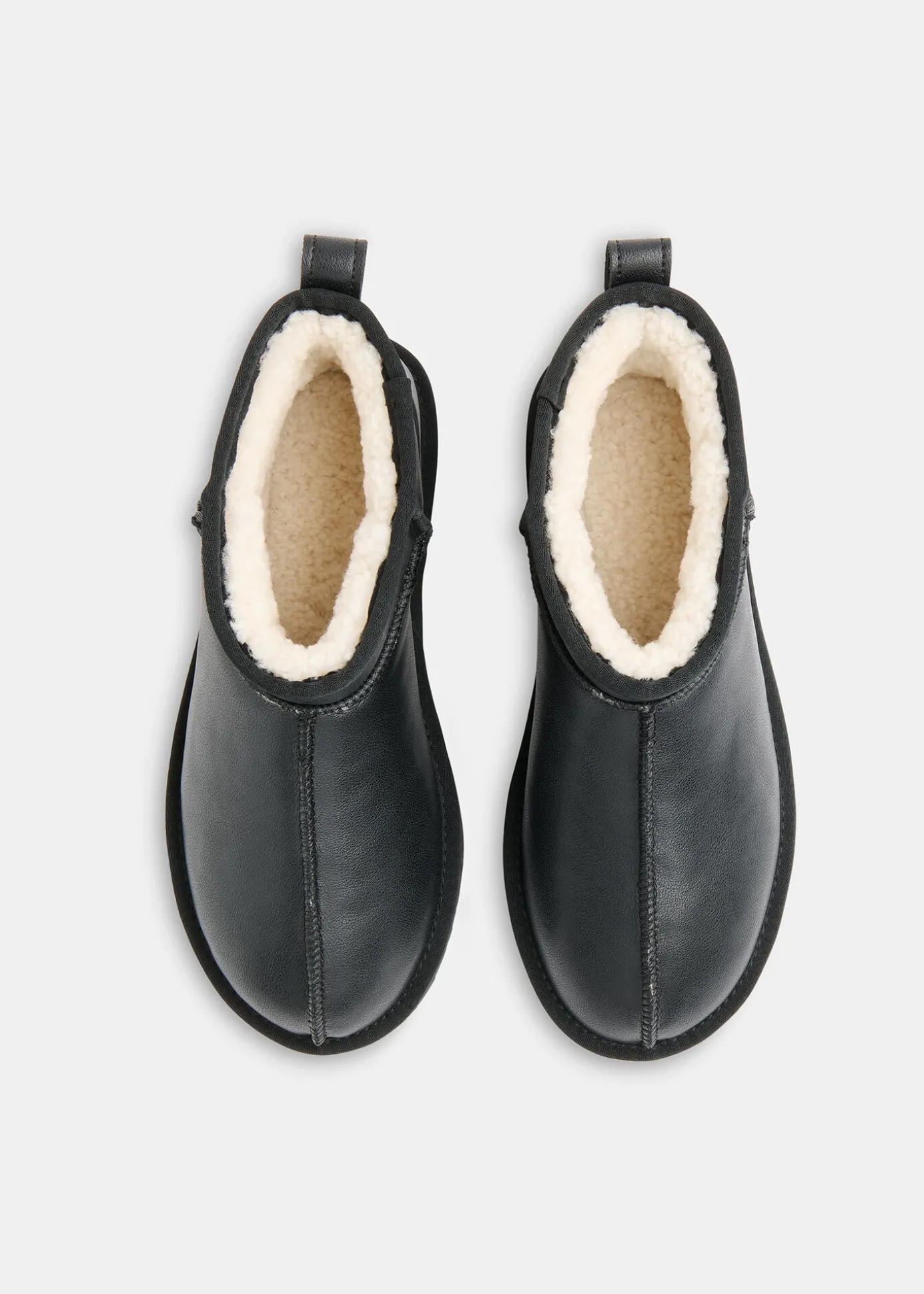 Black Mable Slipper Boot