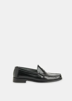 Black Manny Slim Loafer