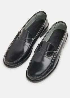 Black Manny Slim Loafer