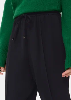 Black Maria Fluid Crepe Trouser