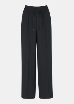 Black Maria Fluid Crepe Trouser