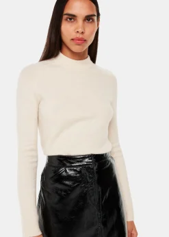 Black Rachel Patent Leather Skirt