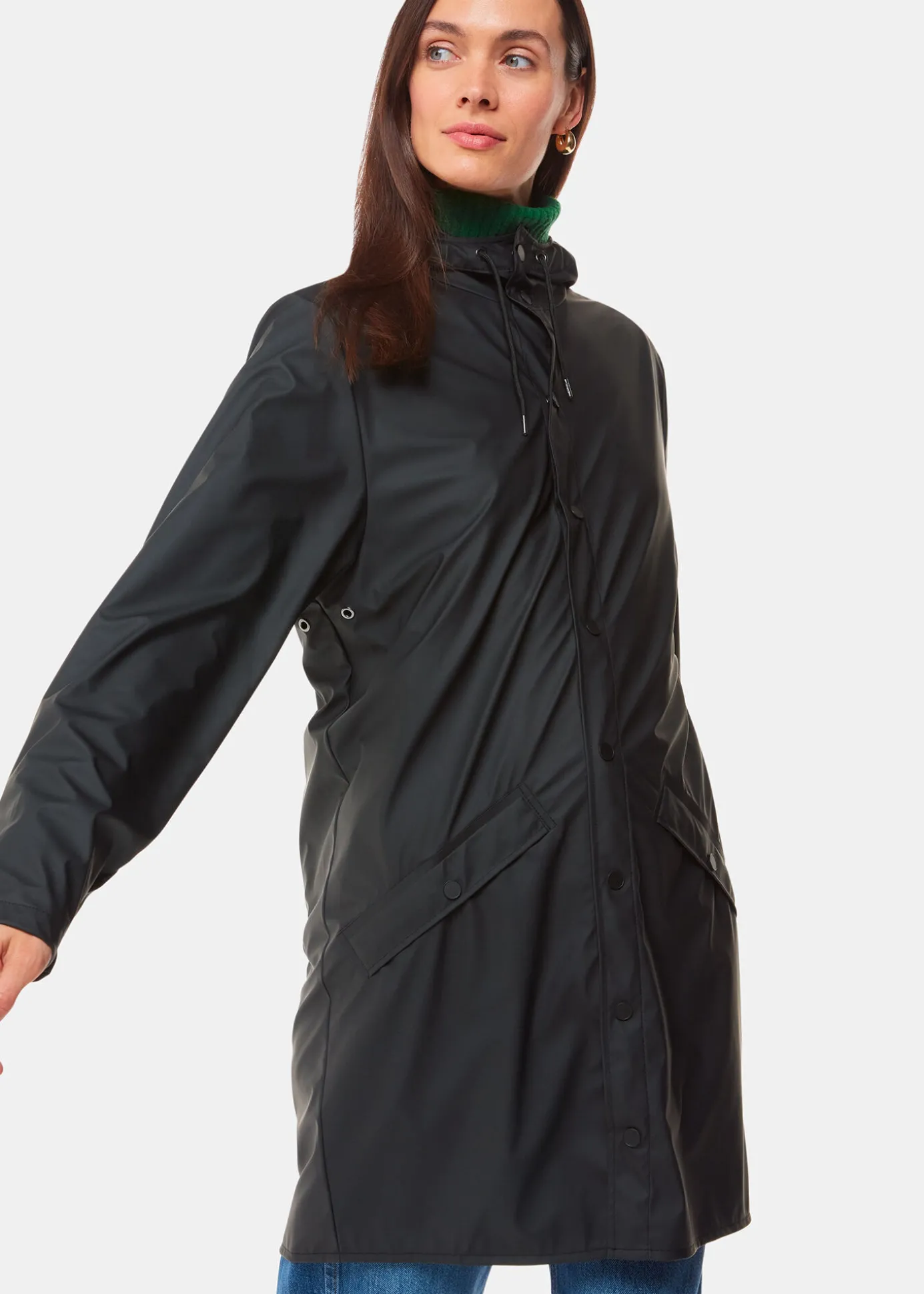 Black Rains Long Jacket