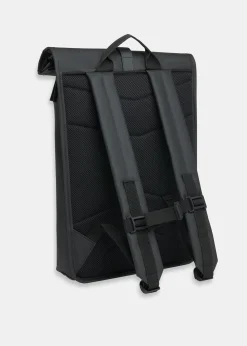Black Rains Roll Top Backpack