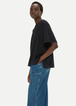 Black Relaxed Tee