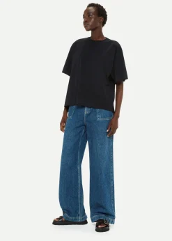 Black Relaxed Tee