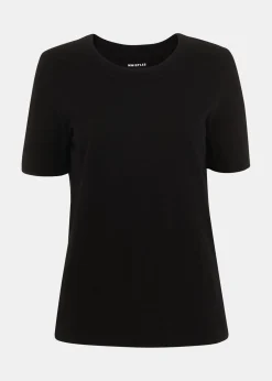 Black Rosa Double Trim T-Shirt