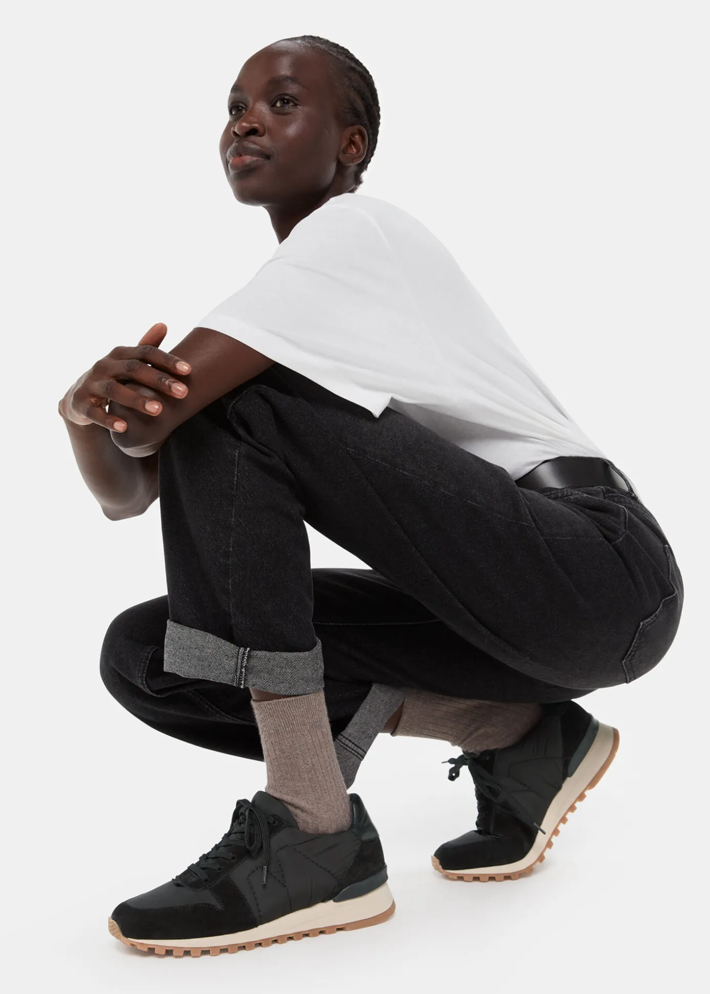 Black Silas Padded Runner