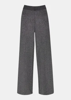 Black Sparkle Knitted Trouser