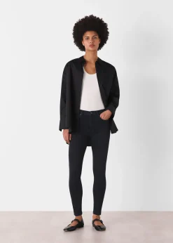 Black Stretch Sculpted Skinny Jean