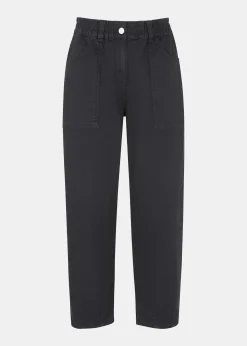 Black Tessa Casual Trouser