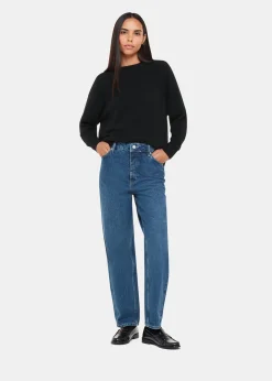 Black Ultimate Cashmere Crew Neck