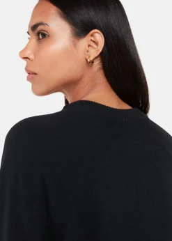 Black Ultimate Cashmere Crew Neck