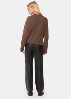 Black Ultimate Leather Trouser