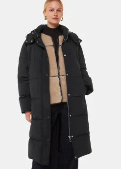 Black Una Puffa Coat