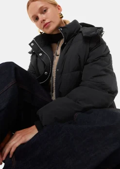 Black Una Puffa Coat