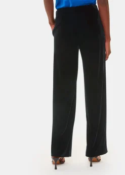 Black Velvet Full Length Trouser