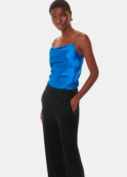 Black Velvet Full Length Trouser