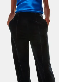 Black Velvet Full Length Trouser