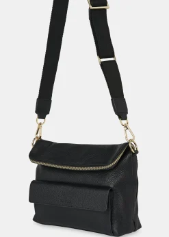 Black Vida Crossbody Bag