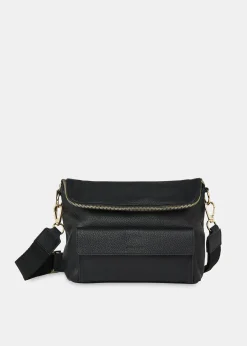 Black Vida Crossbody Bag