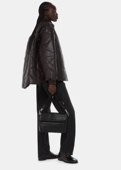 Black Vida Crossbody Bag
