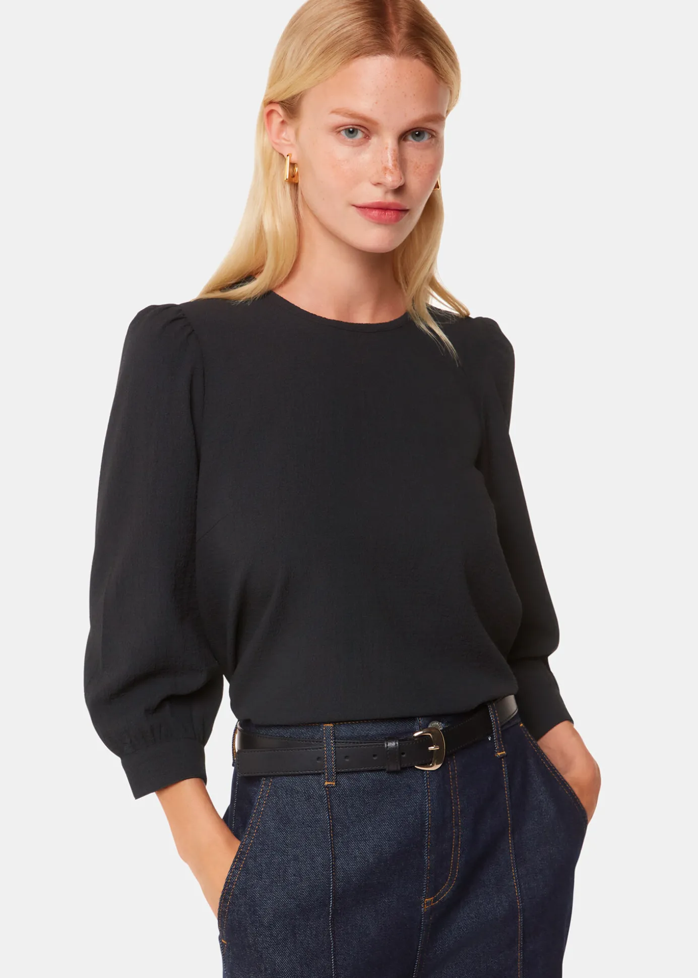 Black Zenni Blouse