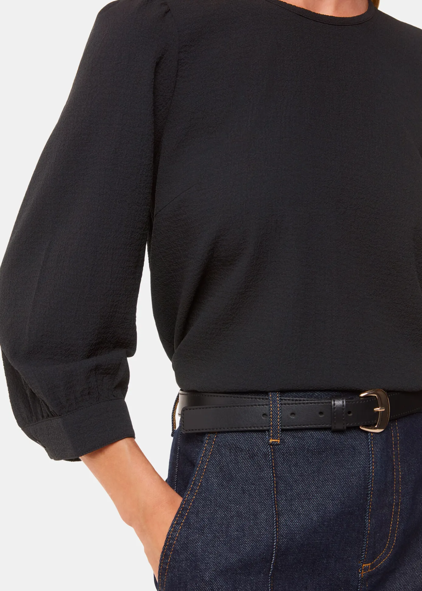 Black Zenni Blouse
