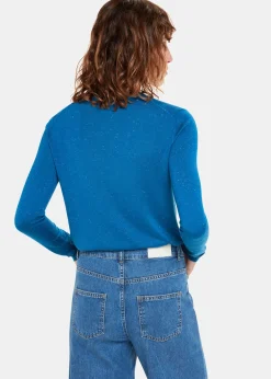 Blue Annie Sparkle Crew Neck
