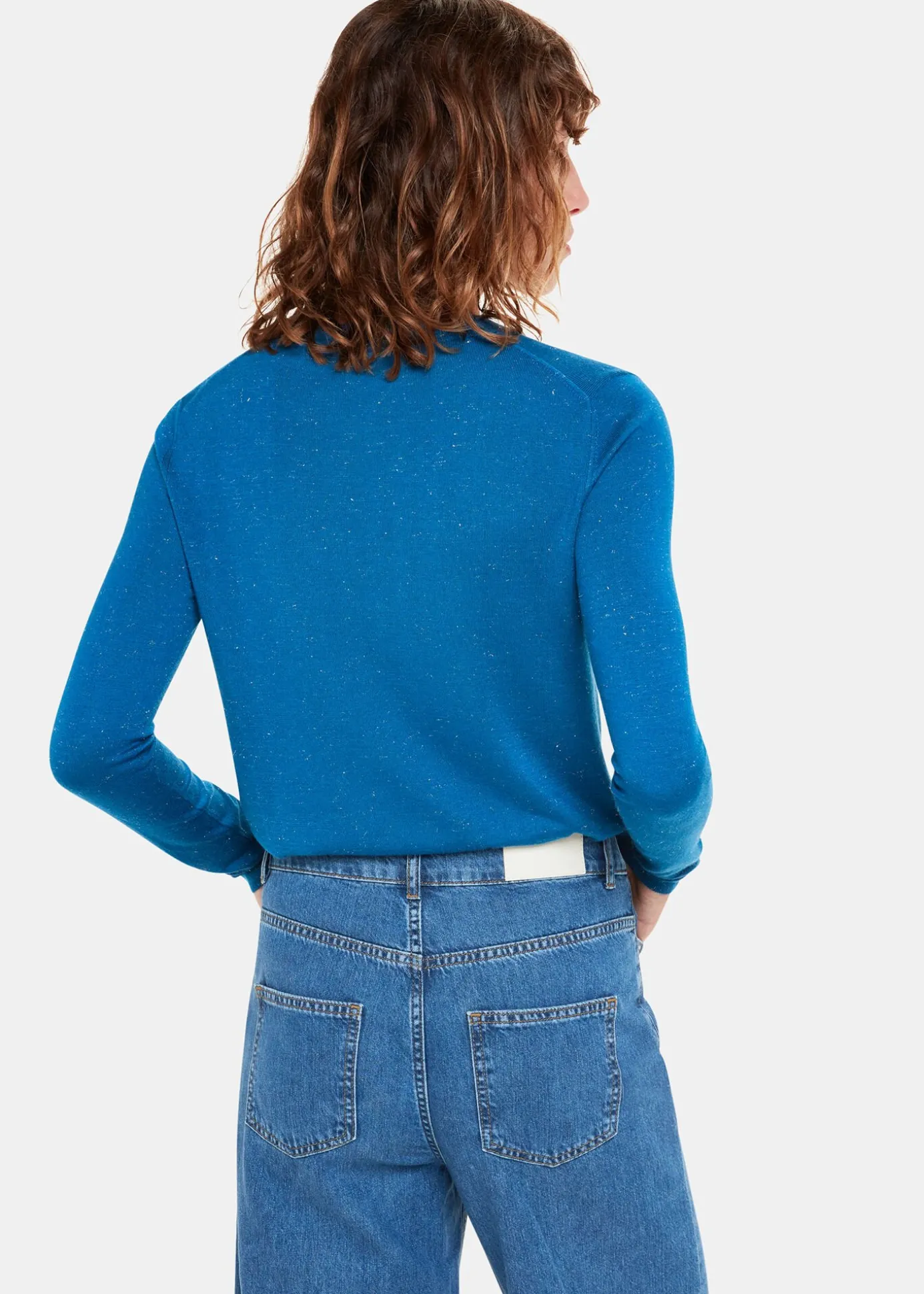 Blue Annie Sparkle Crew Neck