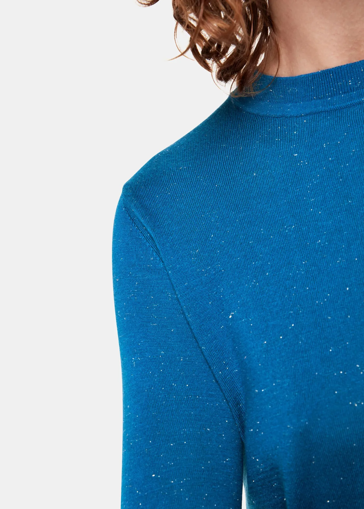 Blue Annie Sparkle Crew Neck