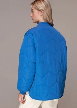 Blue Ida Short Quilted Coat