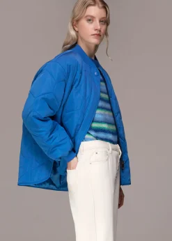 Blue Ida Short Quilted Coat