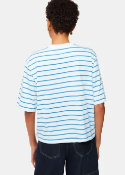 Blue Stripe Short Sleeve T-shirt