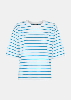 Blue Stripe Short Sleeve T-shirt