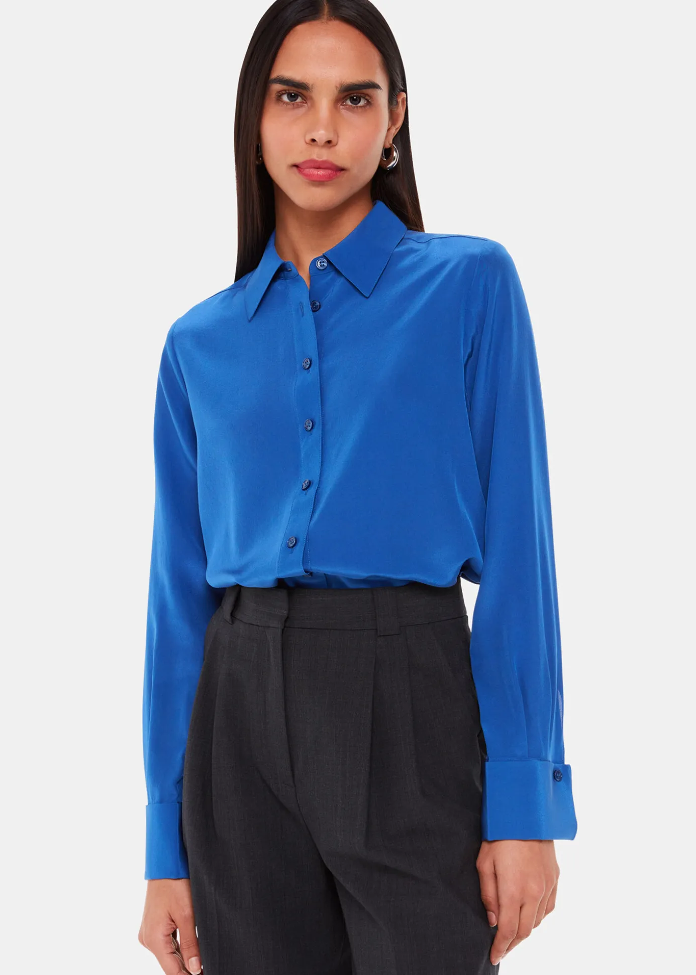 Blue Ultimate Silk Shirt